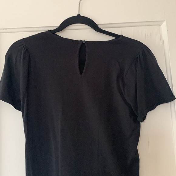 J. Crew puff sleeve tee XS - Picture 2 of 3